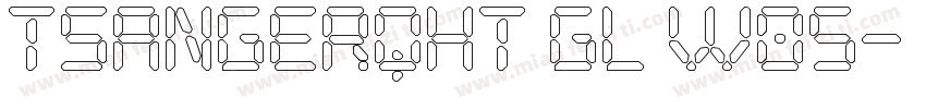 tsangerqht gl w05字体转换